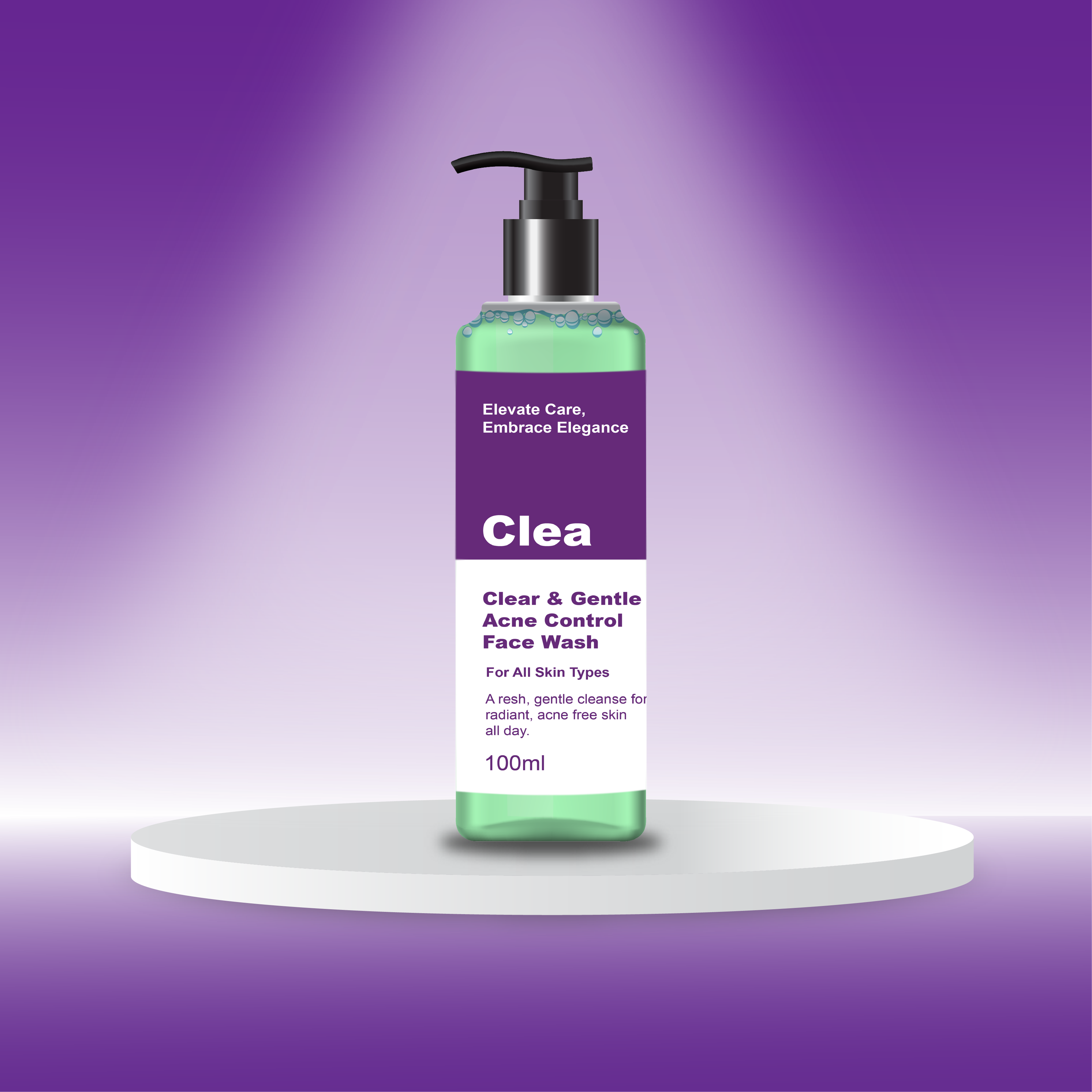 Clea - Clear & Gentle Acne Control Facewash