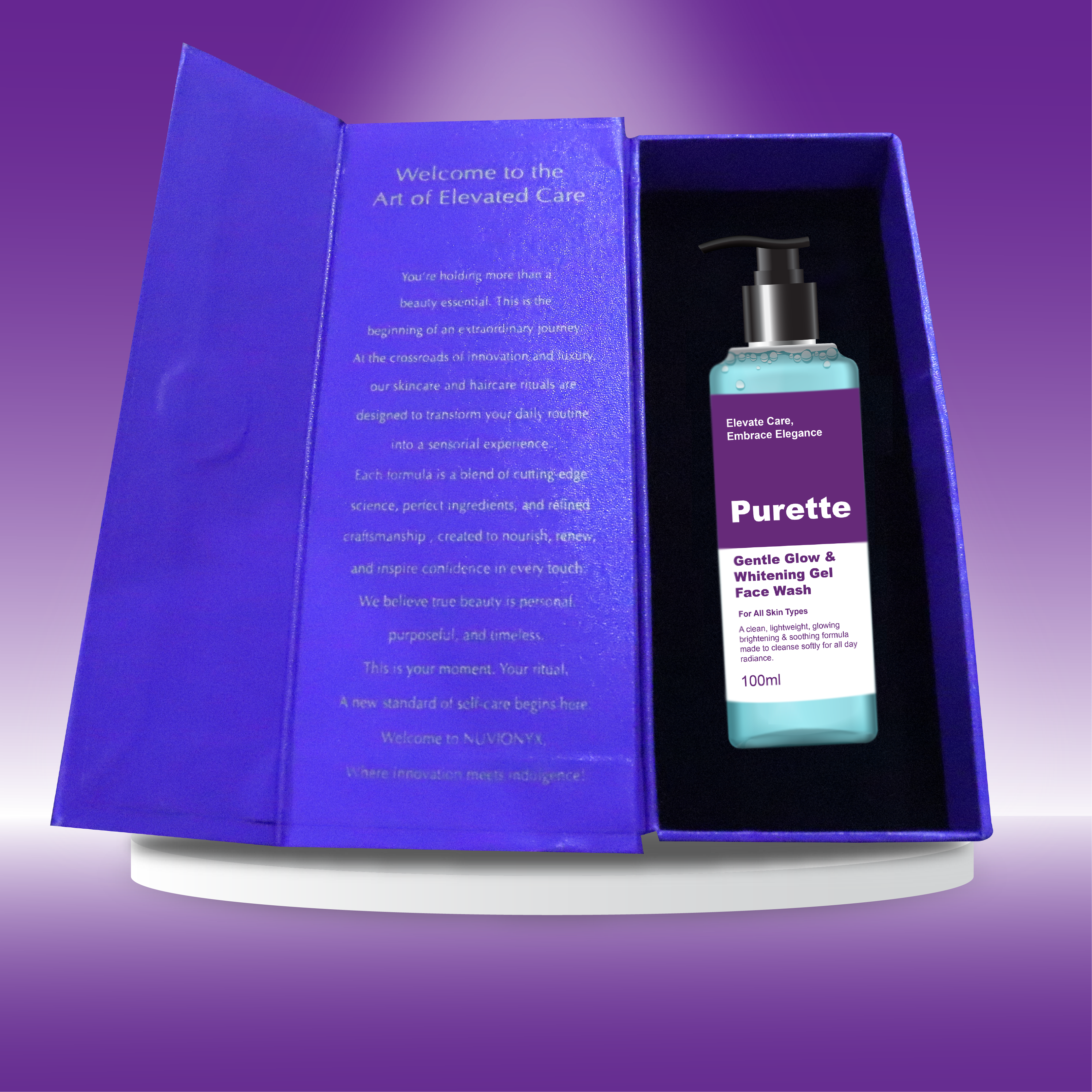 Purette - Glow & Whitening Gel Facewash