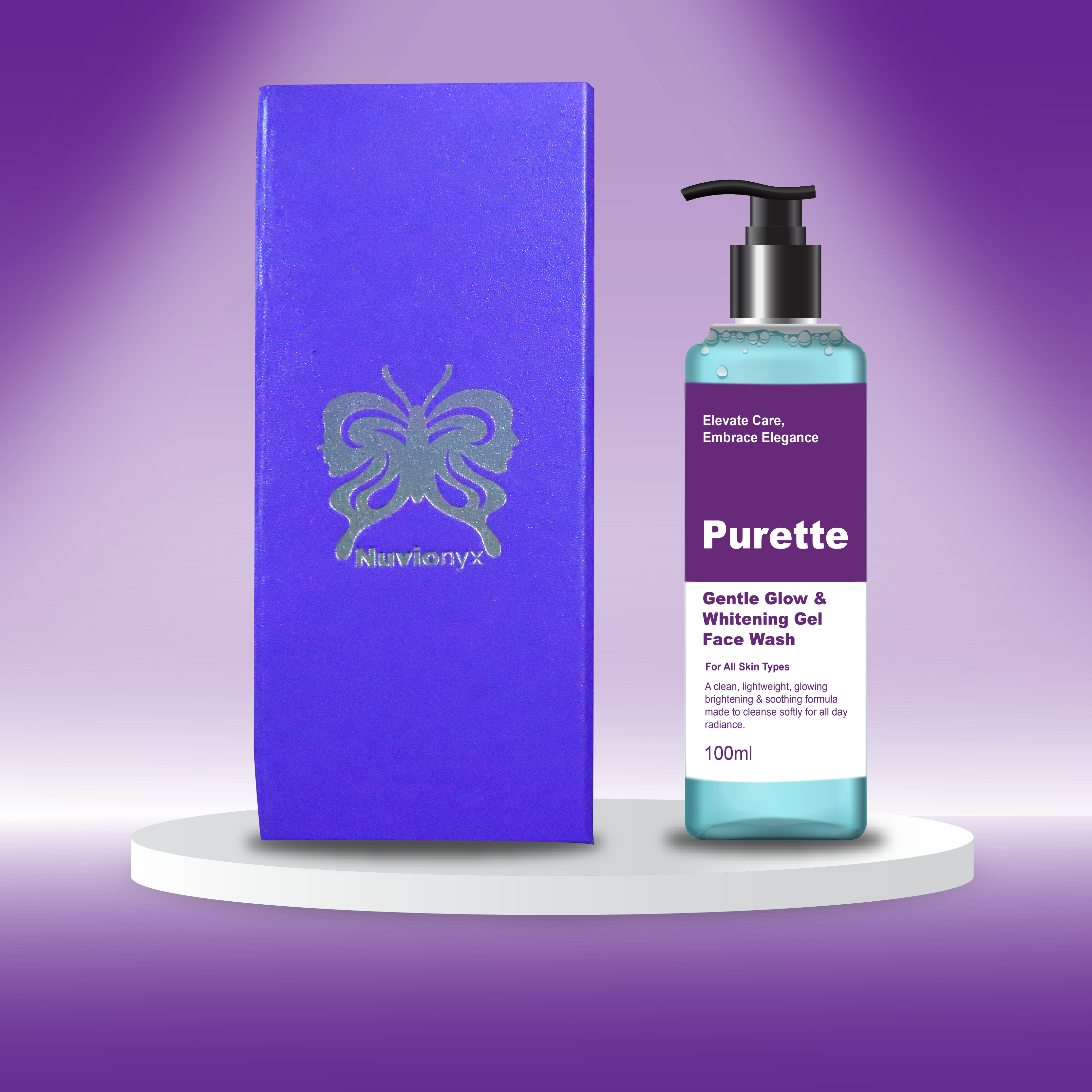 Purette - Glow & Whitening Gel Facewash